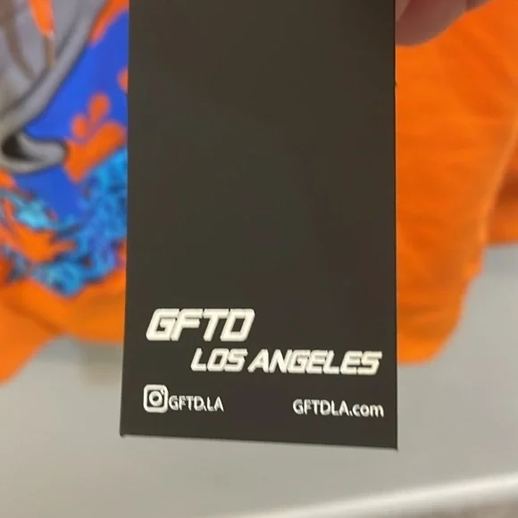 New GFTD Los Angeles Hoodie size Small pit to pit is 23 length 27. - Picture 5 of 5